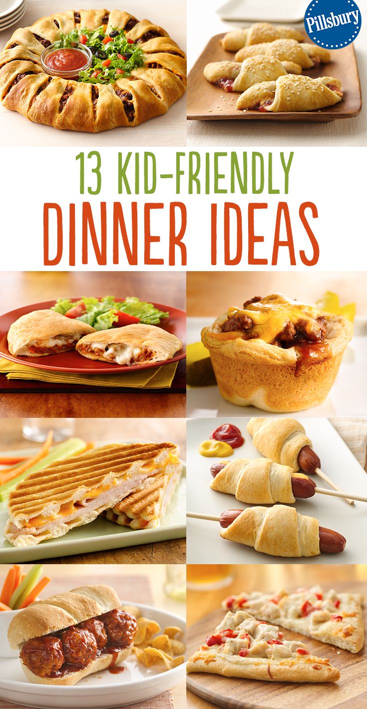 Kid Friendly Dinner Ideas