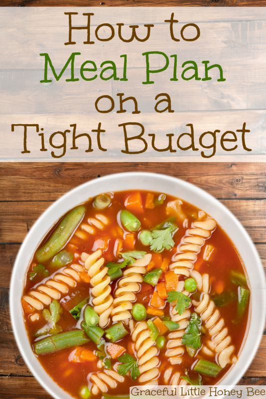 Meal Planning On A Tight Budget