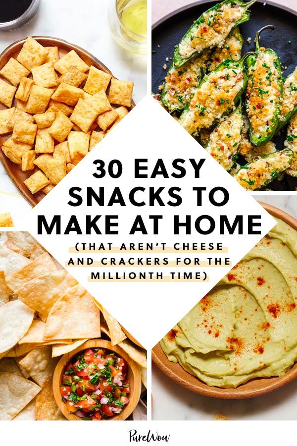 Simple Snacks Recipes To Make At Home