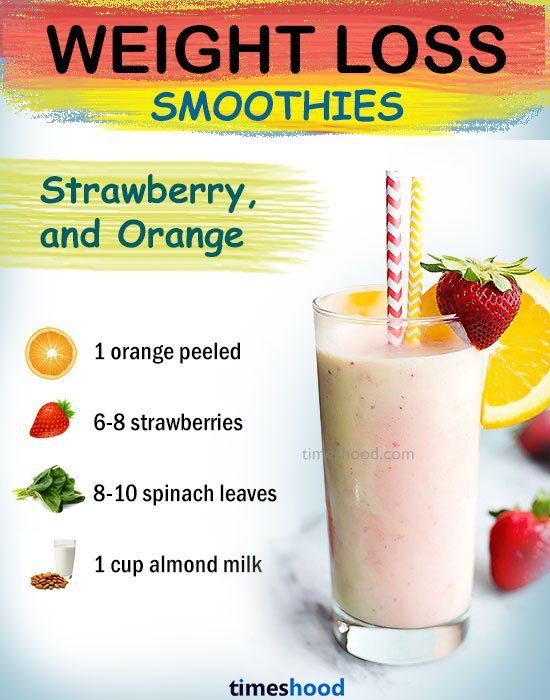 Smoothie Recipes For Weight Loss Easy