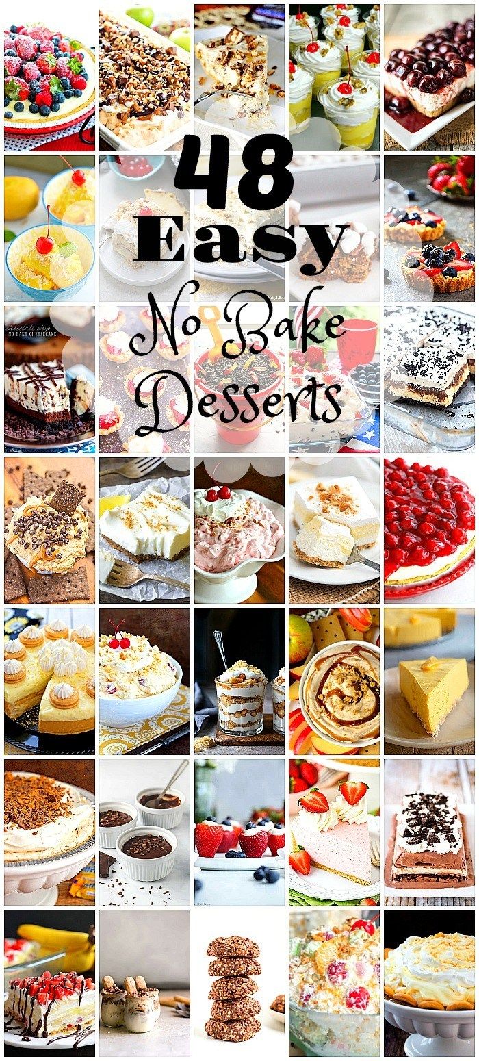 Easy No Bake Desserts
