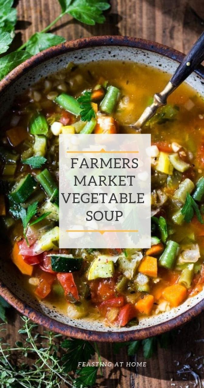Simple Healthy Vegetarian Soups