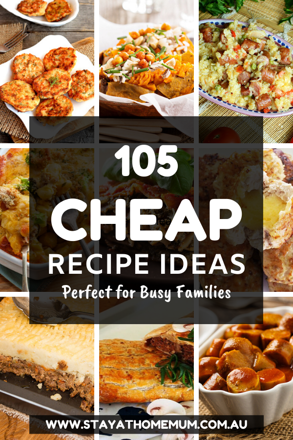 Cheap Recipes For Families Australia