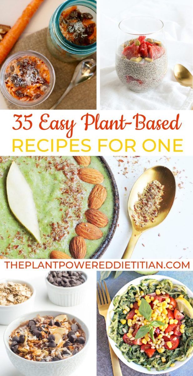Simple Healthy Vegetarian Recipes For One