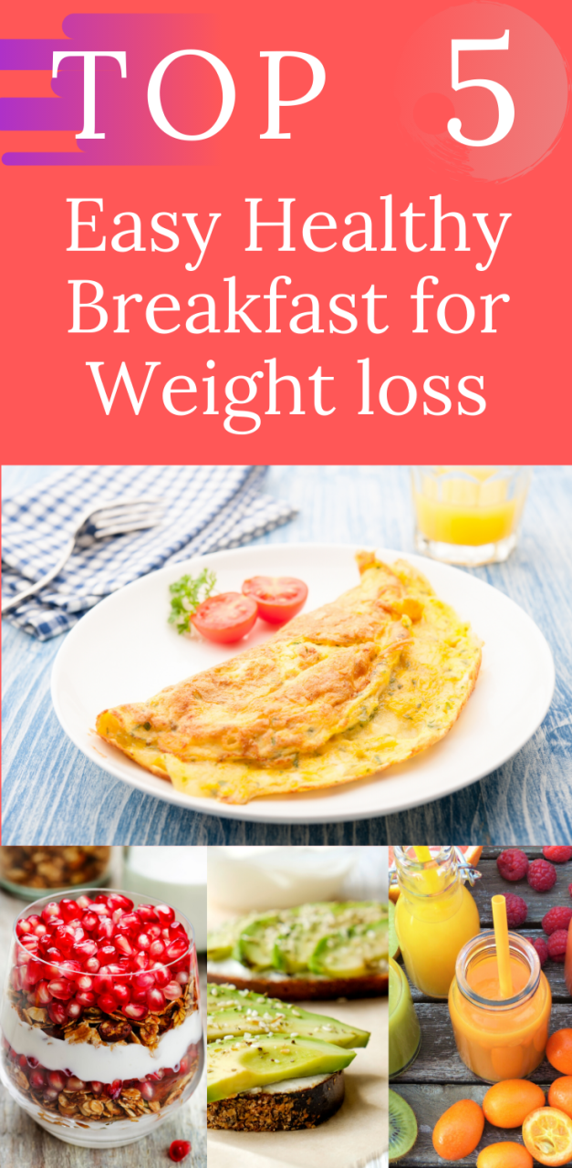 Weight Loss Recipes For Breakfast