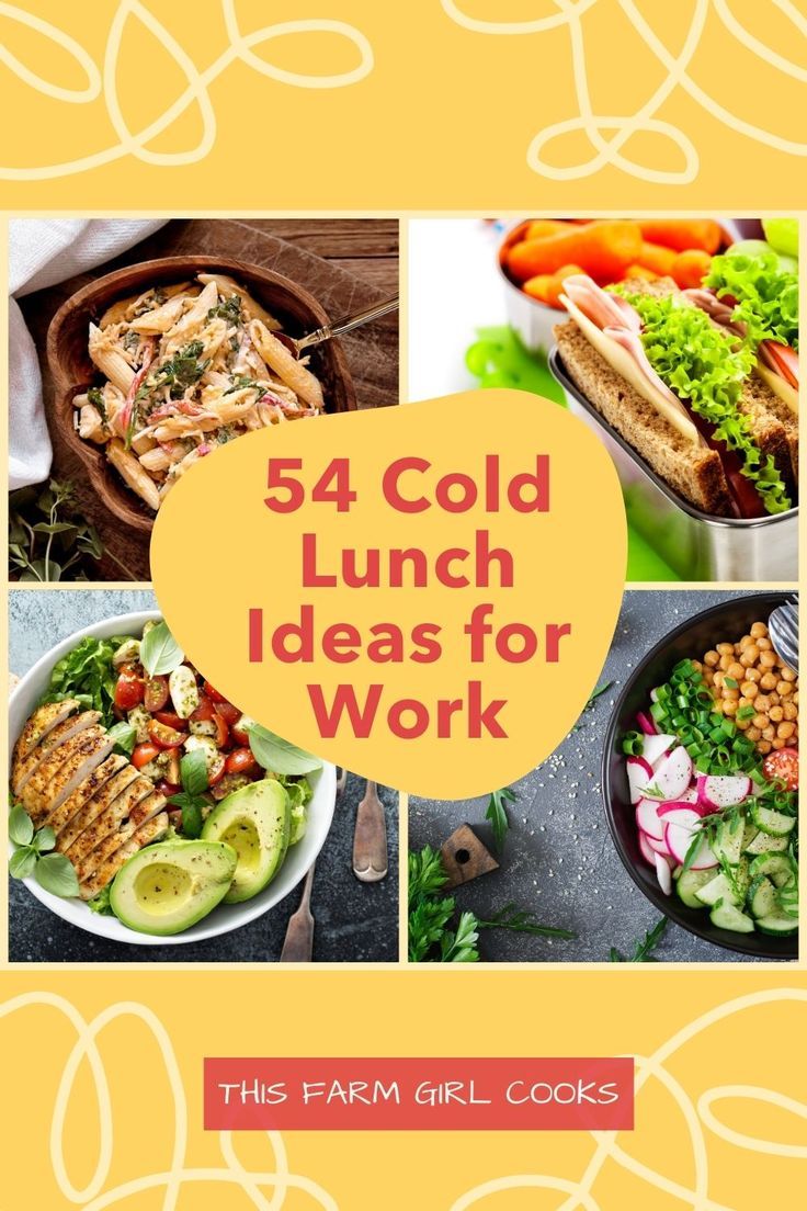 Cold Lunch Ideas For Guests