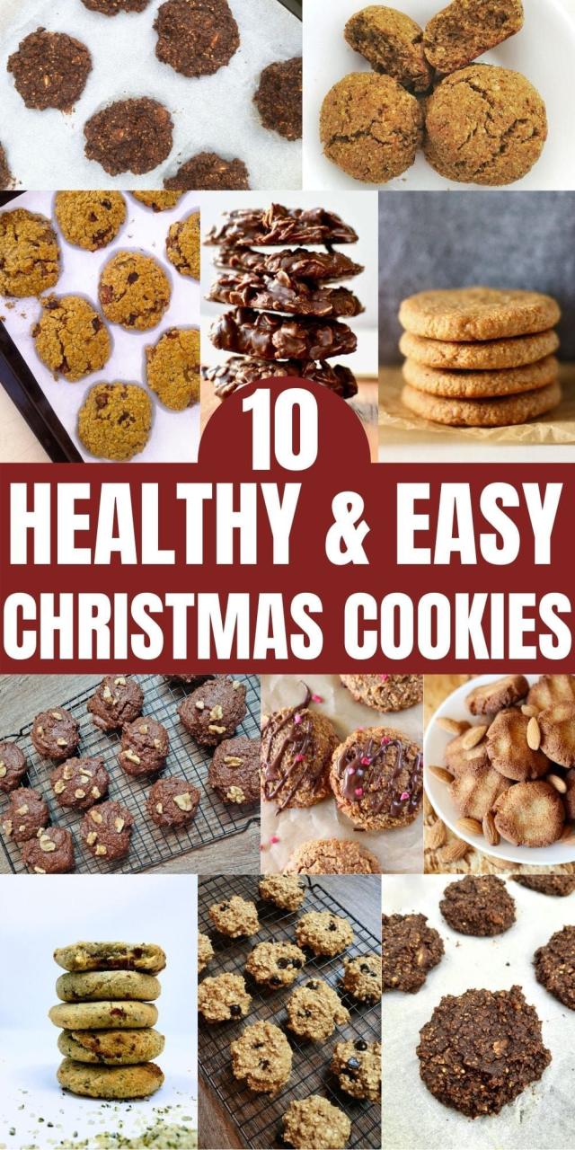 Easy Healthy Christmas Cookies Recipe