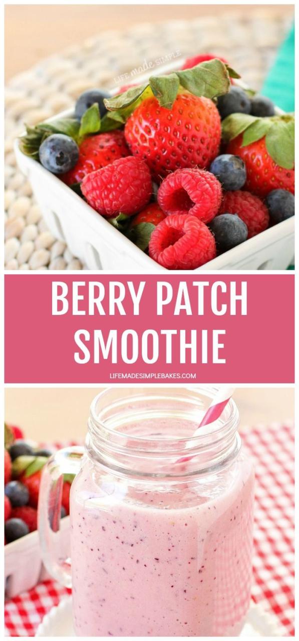 Smoothie Recipe With Yogurt And Frozen Berries