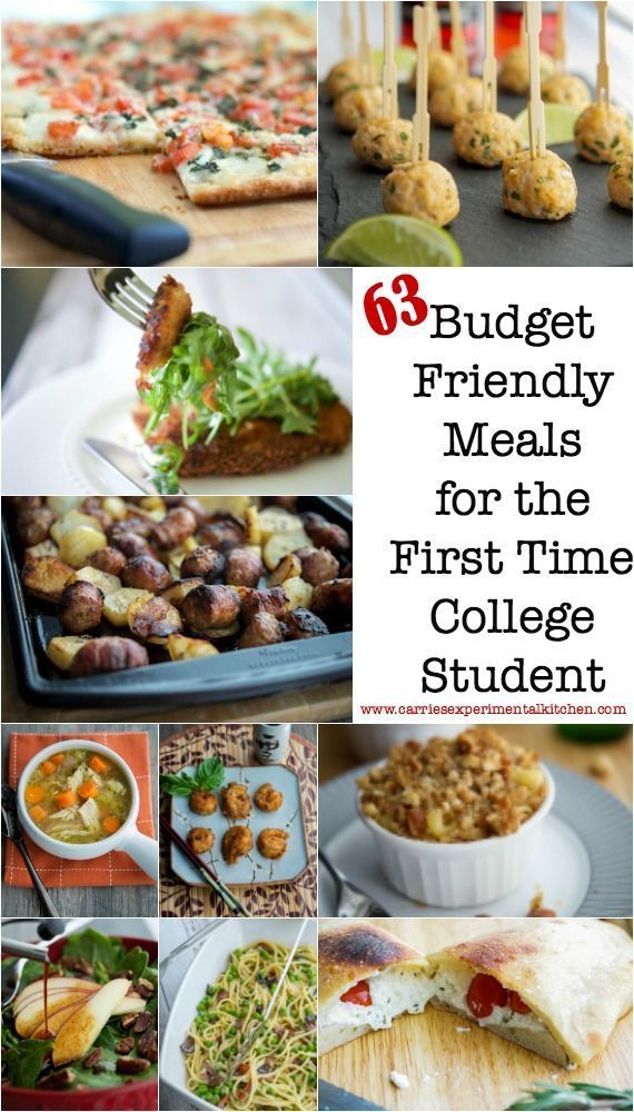 Easy Cheap College Meals