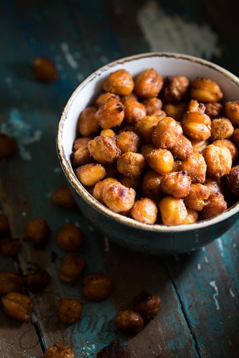 Spicy Roasted Chickpeas Indian Recipe