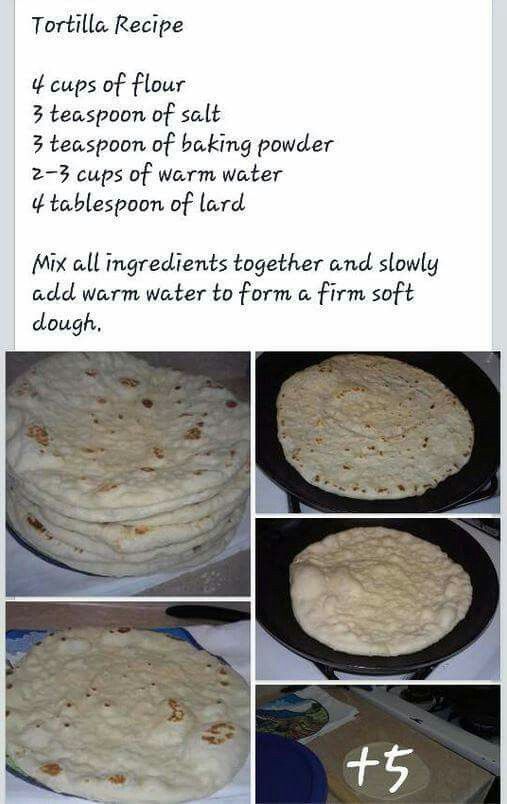 Easy Tortilla Recipe