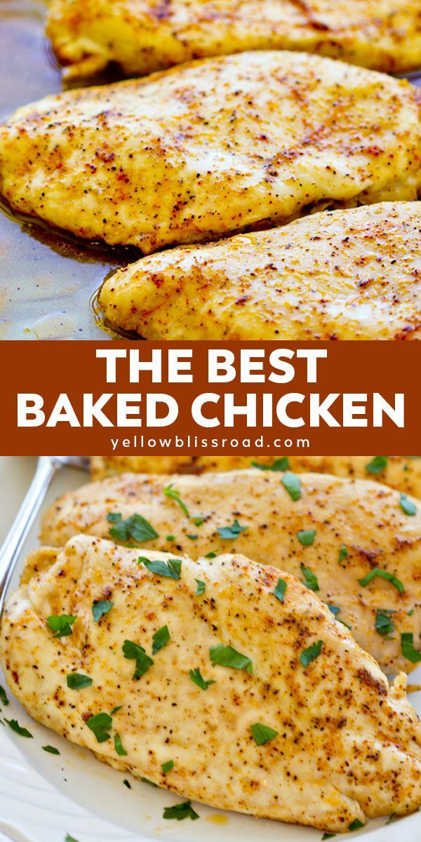 Easy Baked Chicken Recipes