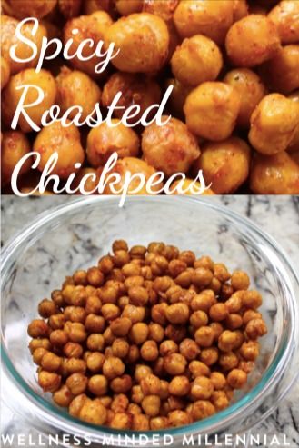 Roasted Chickpeas Snack Healthy