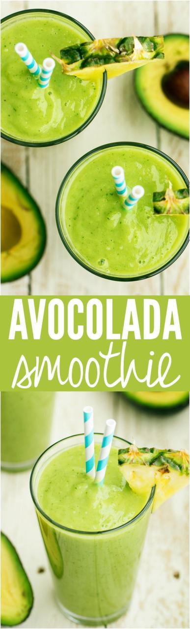 Smoothie Recipe With Avocado And Kale