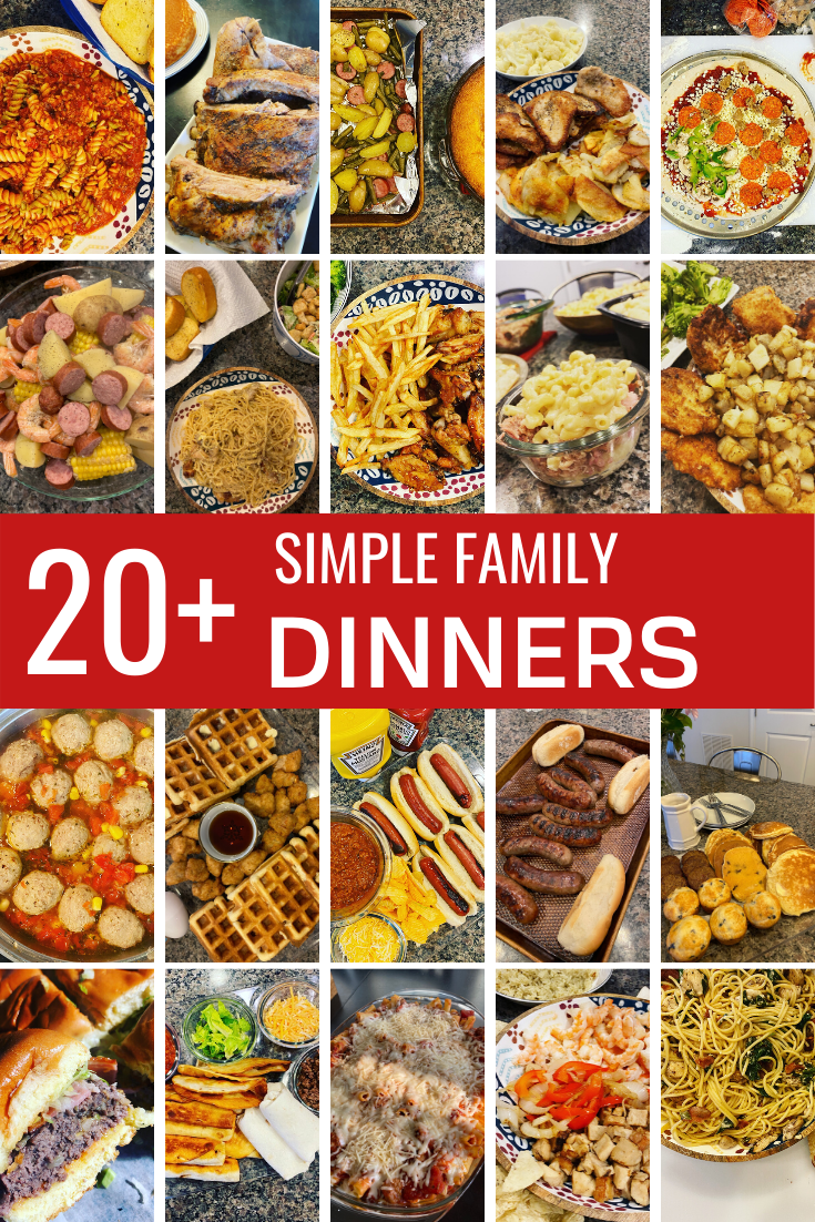 Simple Family Meals Ideas