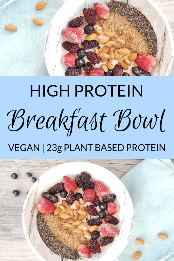 Simple High Protein Vegan Breakfast