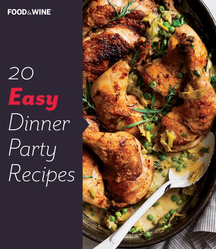 Easy Dinner Ideas For 20 Guests Food Recipe Story