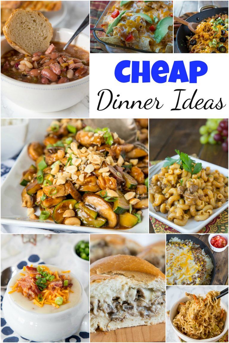 Cheap And Yummy Dinner Ideas