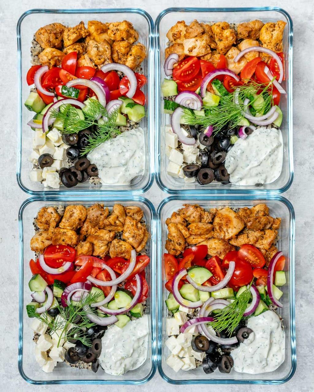 Clean Eating Chicken Meal Prep Ideas