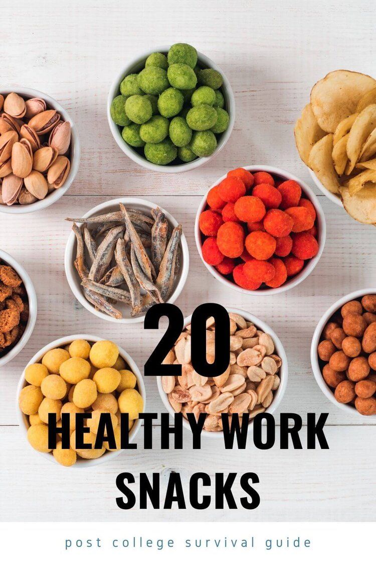 Healthy Snack Ideas For Work Uk