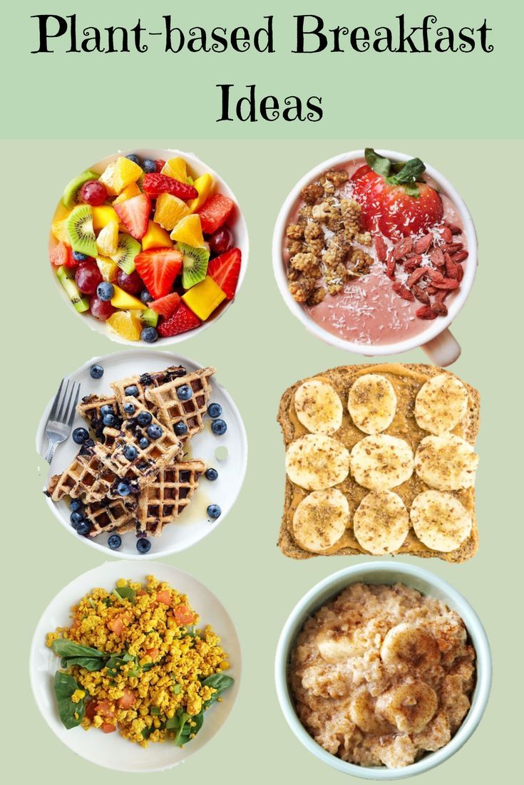 Healthy Breakfast Ideas Plant Based
