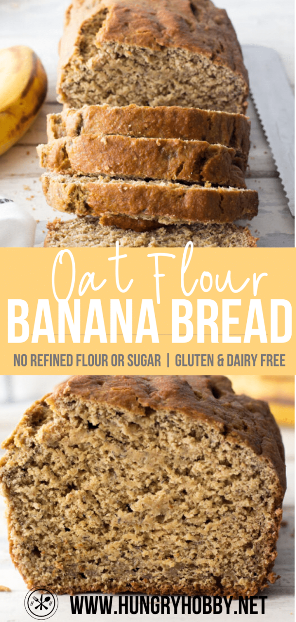 Healthy Banana Bread Oat Flour