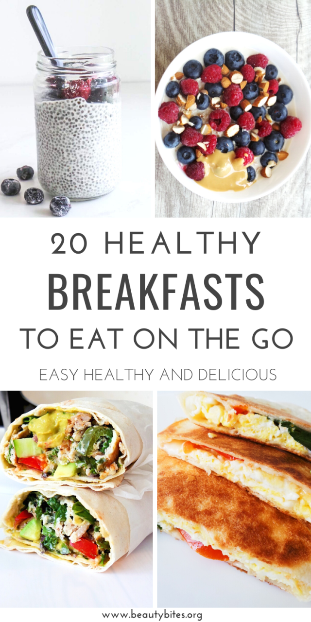 Healthy Breakfasts To Take On The Go