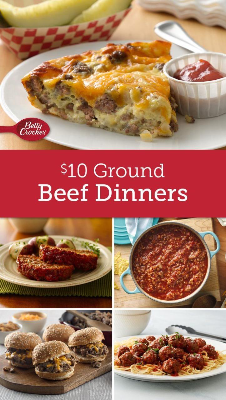 Easy Healthy Meals To Make With Ground Beef