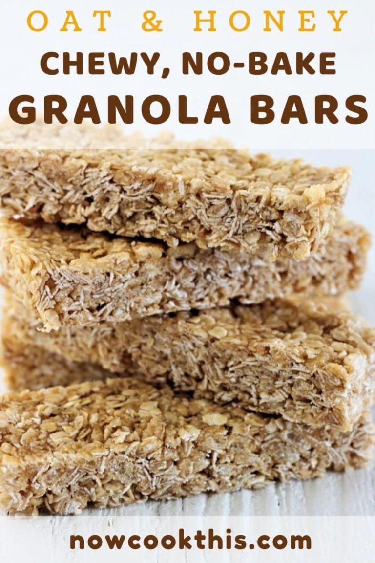 Healthy Granola Bar Recipe No Bake