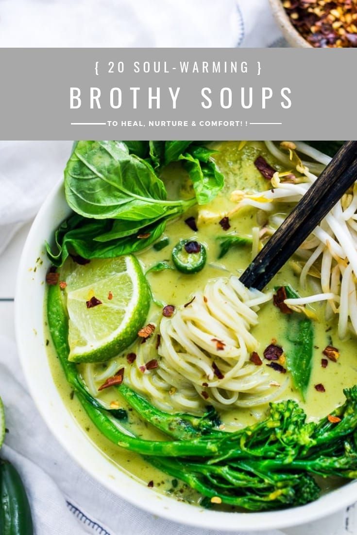 Healthy Broth Soup Recipes