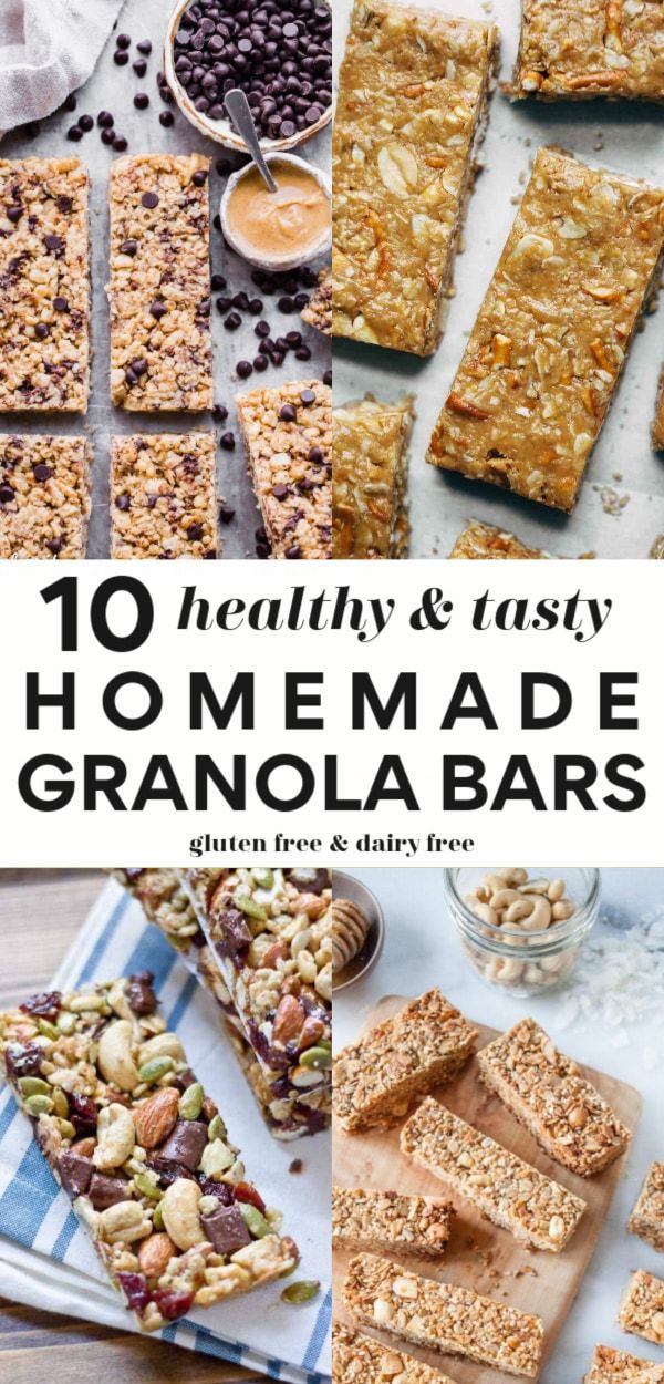Homemade Granola Bars Recipe Gluten Free