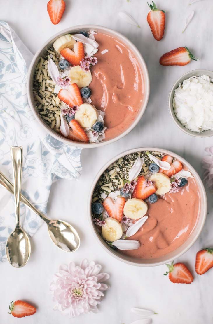 Healthy Breakfast Smoothie Bowl Recipes