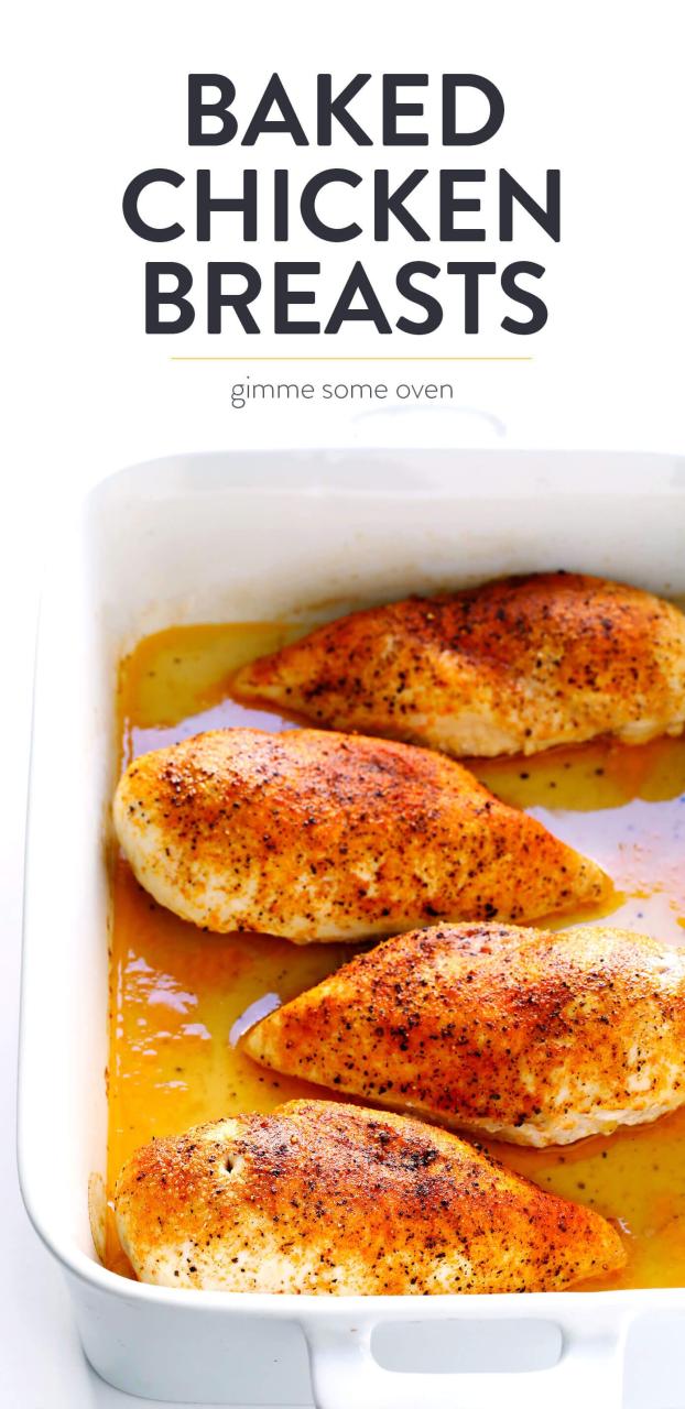 Healthy Baked Chicken Breast Recipes