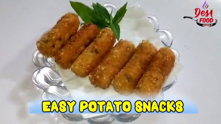 Easy Snack Recipes With Potatoes