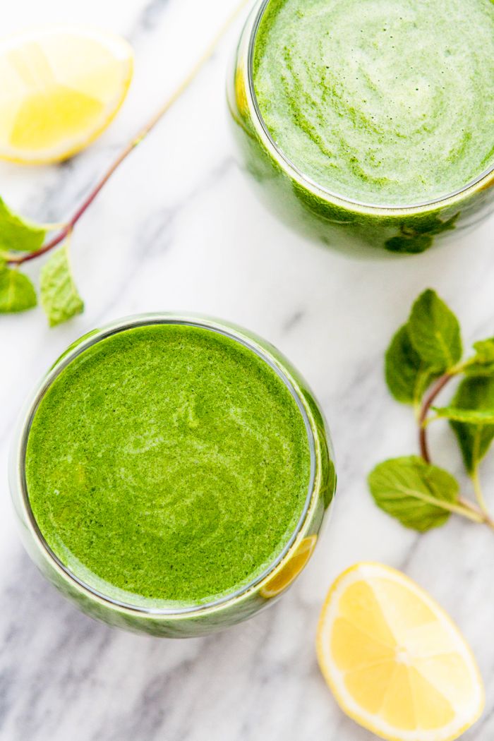 Green Juice With Frozen Spinach