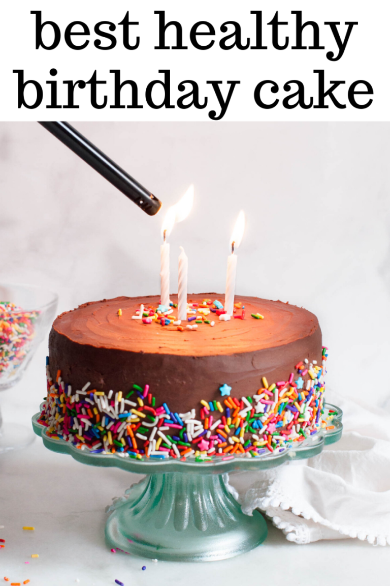 Healthy Birthday Cake Recipe