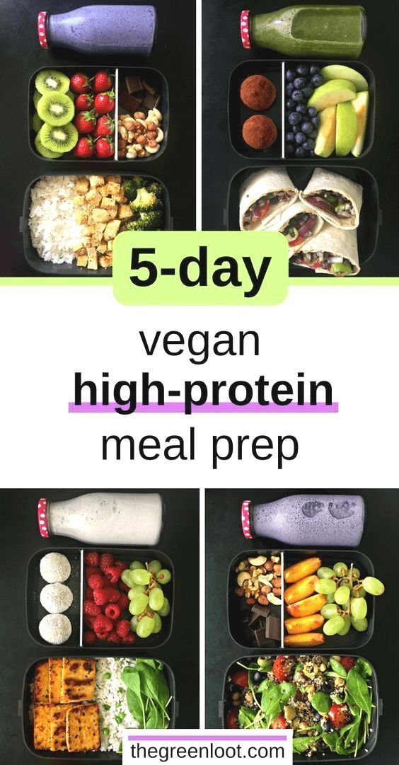 Easy Healthy Vegan Meal Prep Ideas