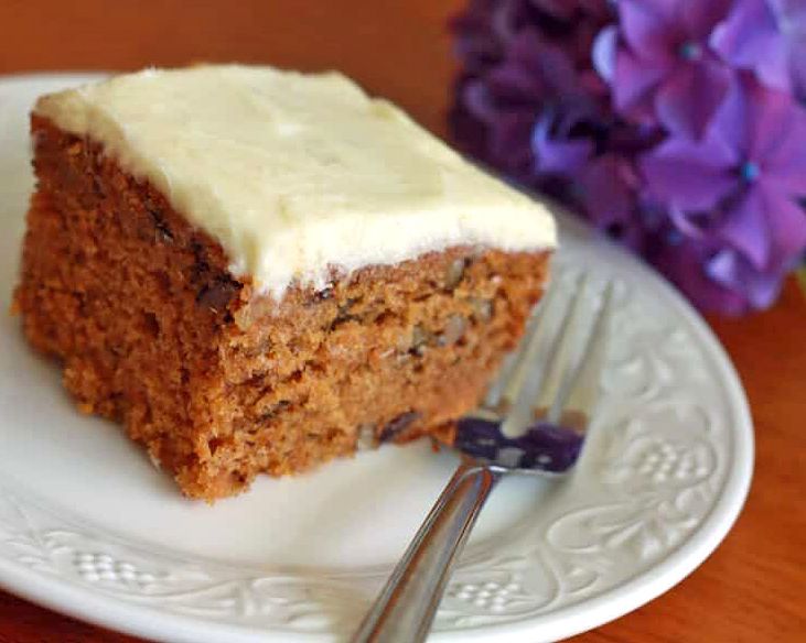 Healthy Carrot Cake Recipe Uk