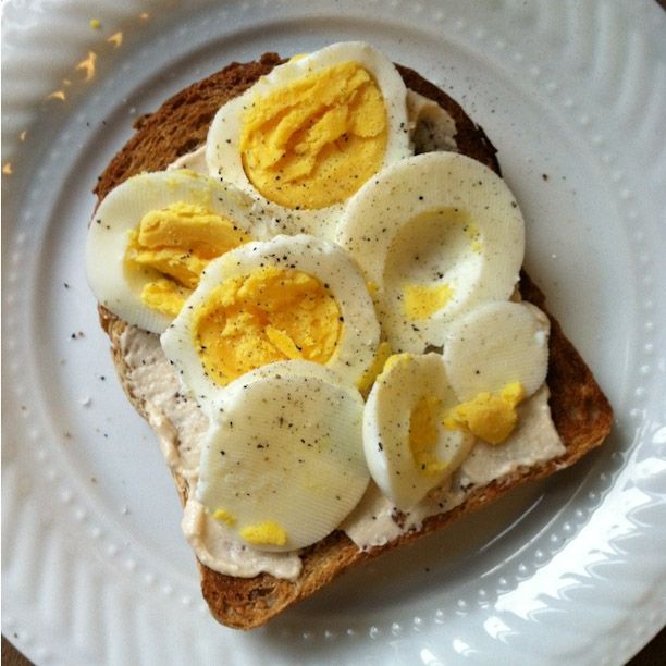 Healthy Breakfast With Boiled Egg