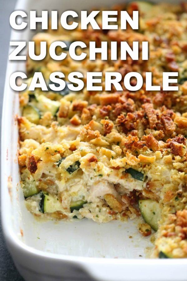 Eating Well Recipes Chicken And Zucchini Casserole