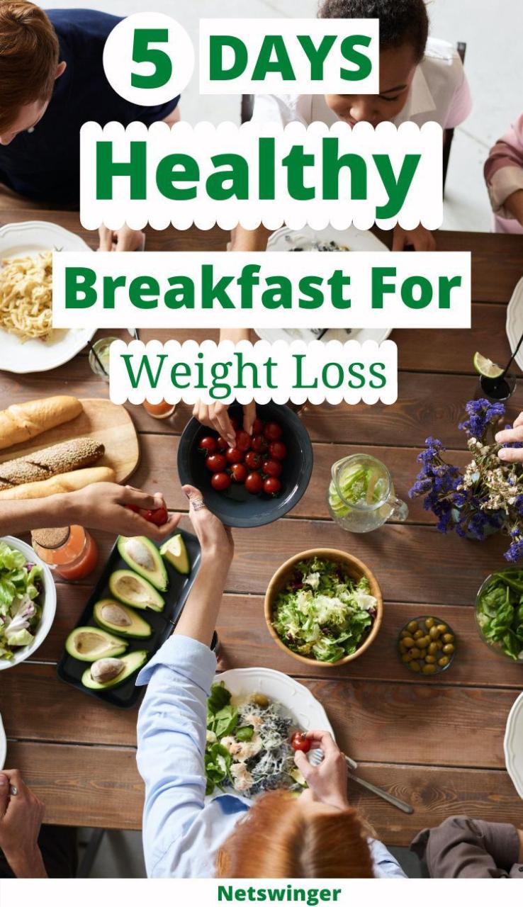 Healthy Breakfast Recipes For Weight Loss On The Go