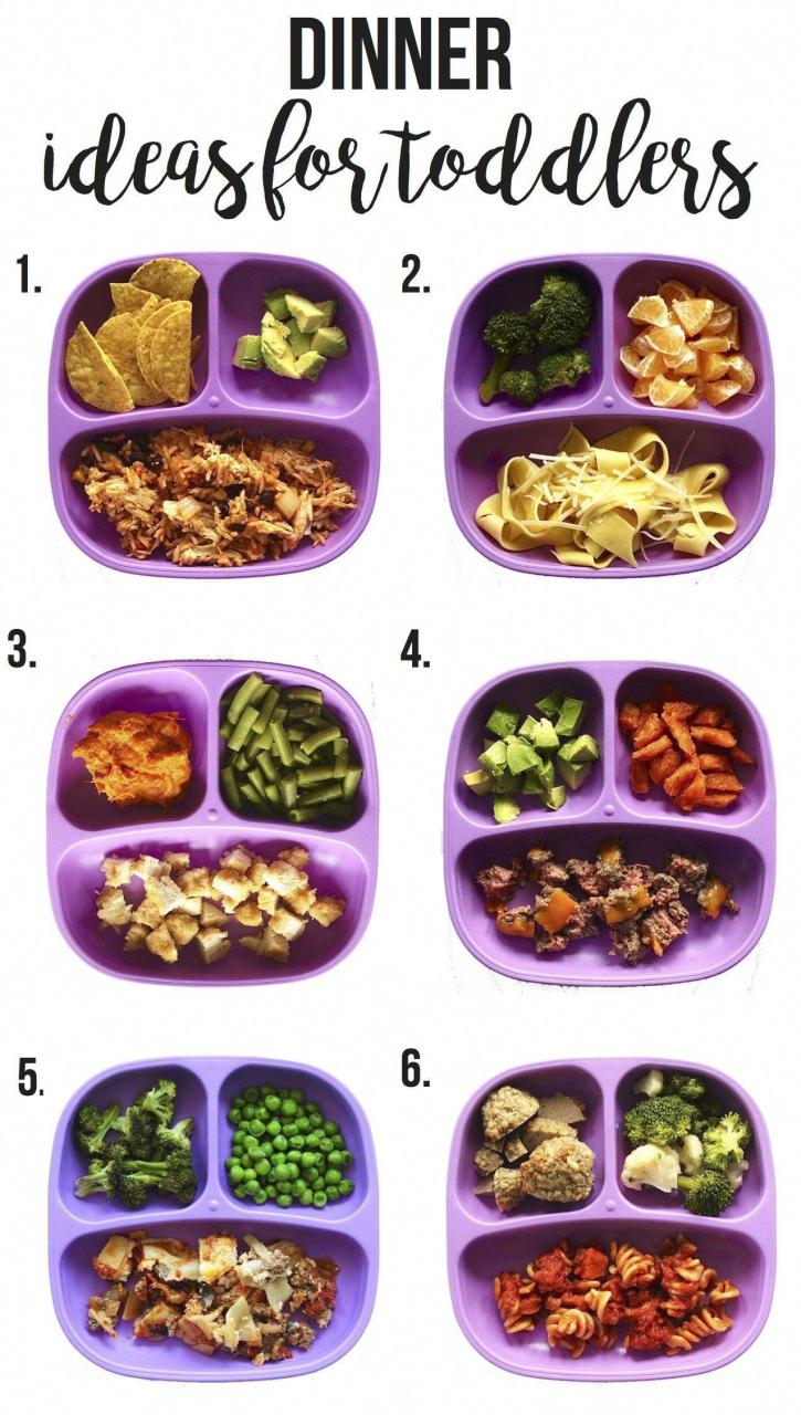 Easy Healthy Meals For My Toddler