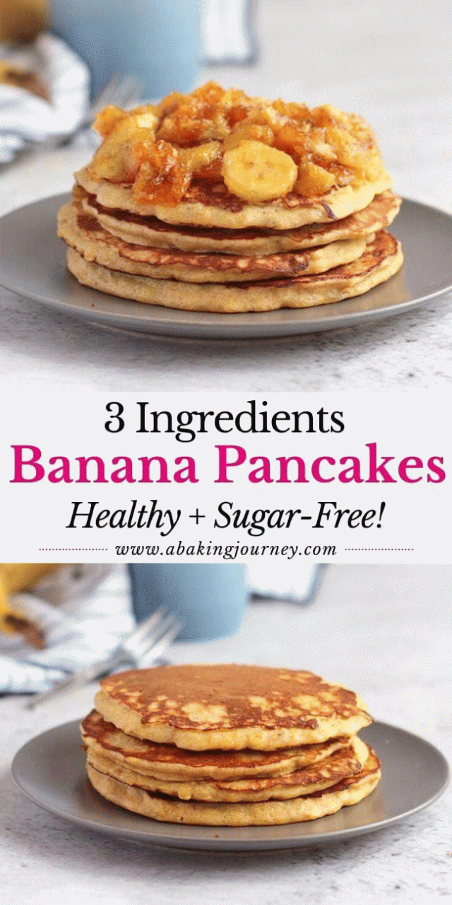 Healthy Vegan Pancakes Banana