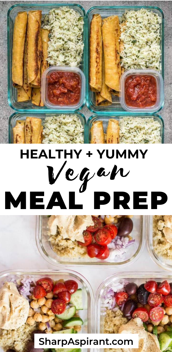 Easy Healthy Vegetarian Meal Prep Ideas