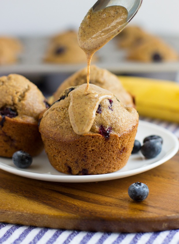 Healthy Blueberry Banana Muffins Uk