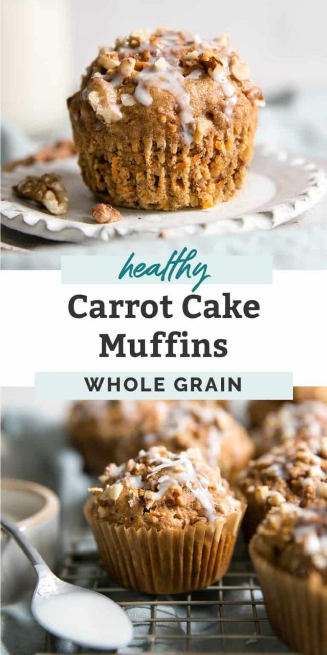 Healthy Carrot Cake Recipe Muffin