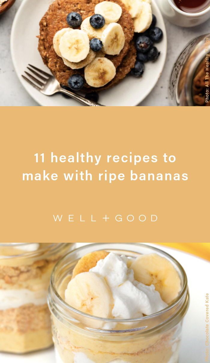Healthy Snacks To Make With Ripe Bananas