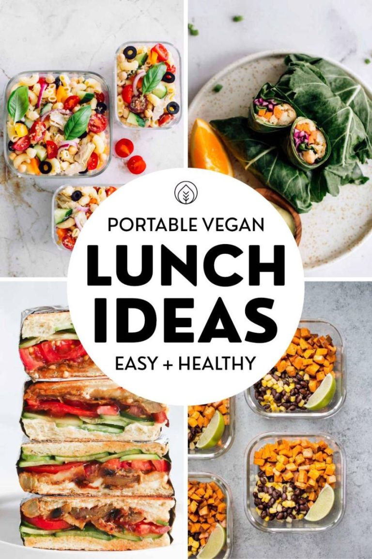 Easy Healthy Vegan Lunches For Work