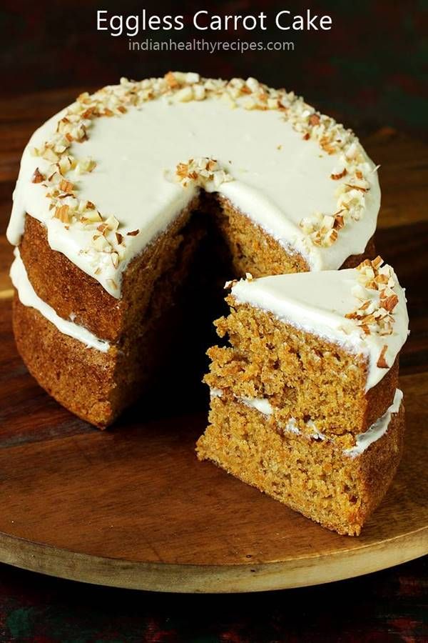 Healthy Carrot Cake Recipe Without Eggs