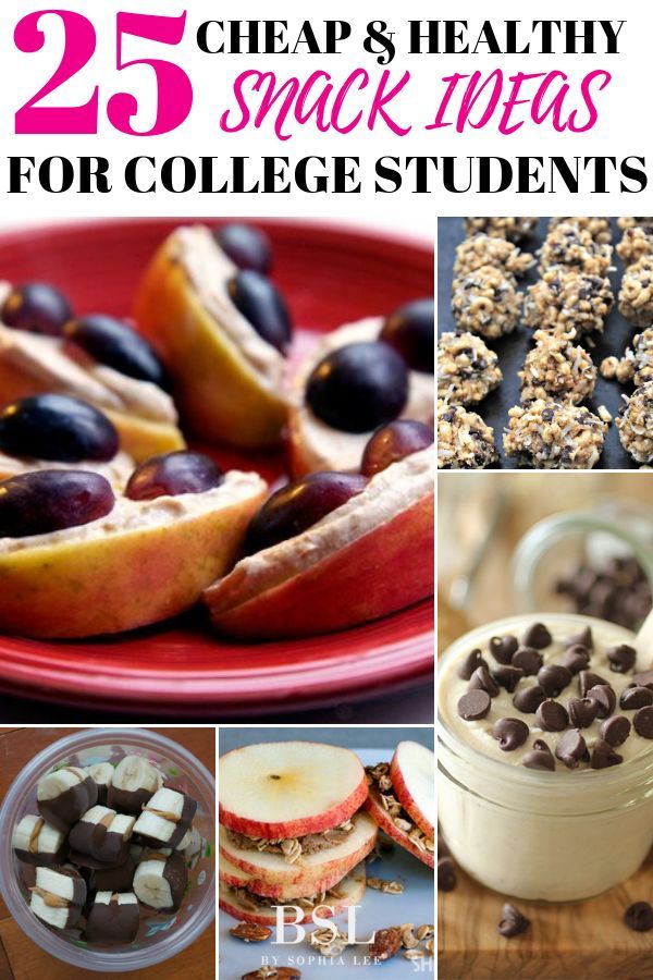 Healthy Snacks Ideas For College Students